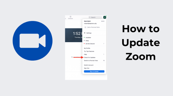How to Update Zoom